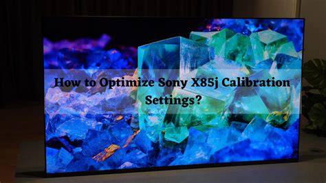 SETUP: LG C1 OLED (55 inch), LG S80QY 3. . Best picture settings for sony x85j